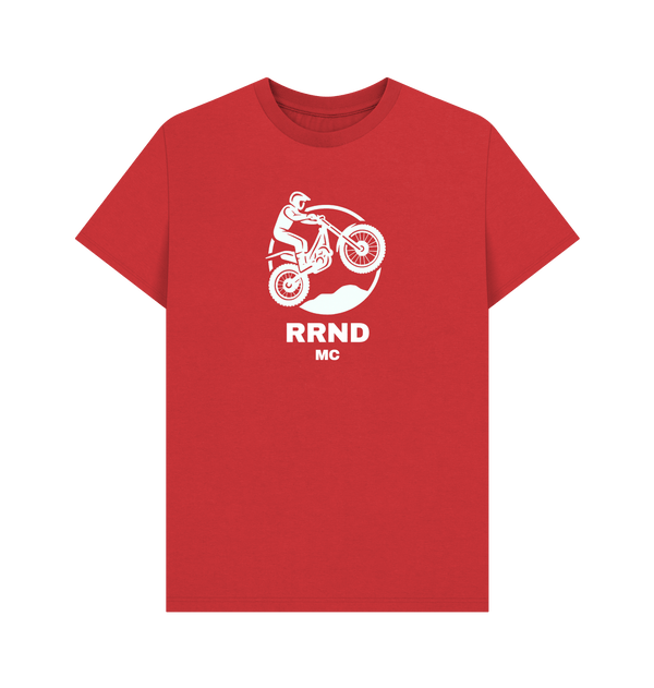 Red Printed T-shirt Front