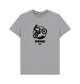 Athletic Grey Printed T-shirt Front