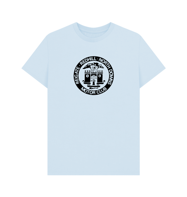 Sky Blue Printed T-shirt Front