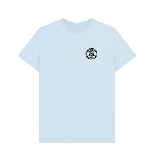 Sky Blue Printed T-shirt Front