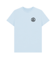 Sky Blue Printed T-shirt Front