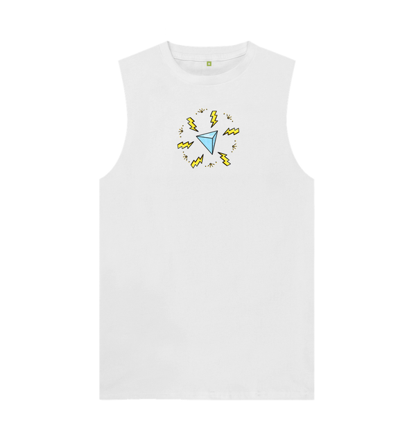 White Volume 1 x Johny Hands Men's Tank Top