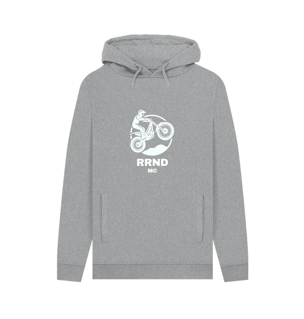 Light Heather Printed Hoody Front