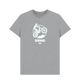 Athletic Grey Printed T-shirt Front