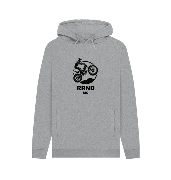 Light Heather Printed Hoody Front
