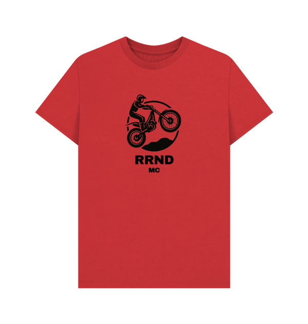 Red Printed T-shirt Front