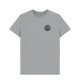 Athletic Grey Printed T-shirt Front