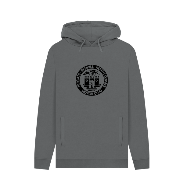 Slate Grey Printed Hoody Front