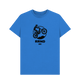 Bright Blue Printed T-shirt Front