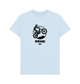 Sky Blue Printed T-shirt Front