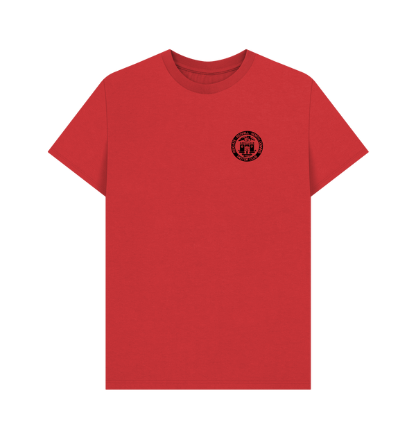 Red Printed T-shirt Front