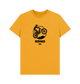 Mustard Printed T-shirt Front