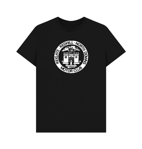 Black Printed T-shirt Front
