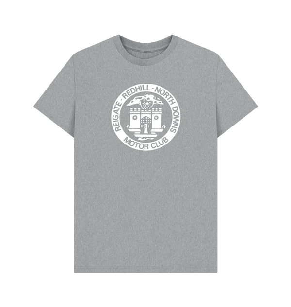Athletic Grey Printed T-shirt Front