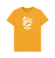 Mustard Printed T-shirt Front