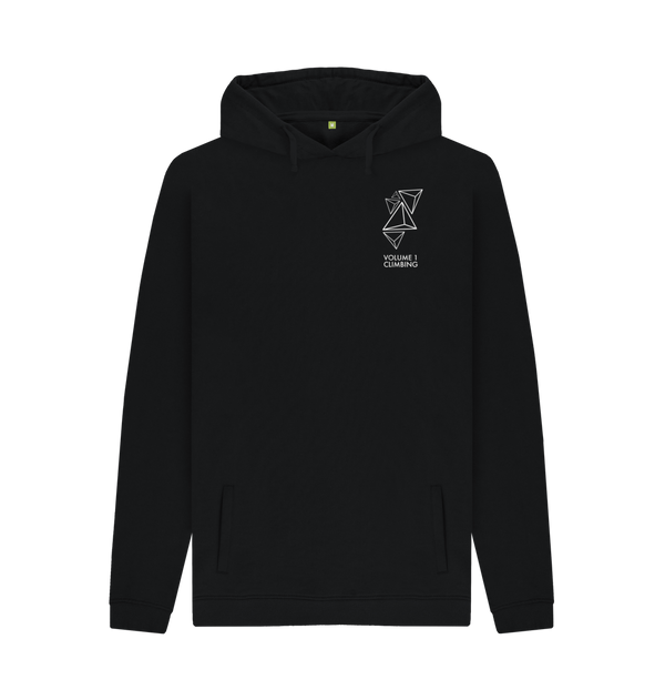 Black Printed Hoody