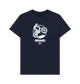 Navy Blue Printed T-shirt Front