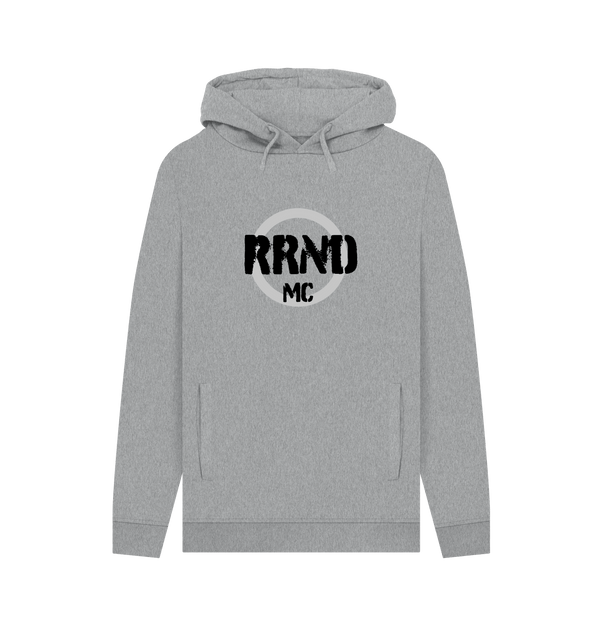 Light Heather Printed Hoody Front