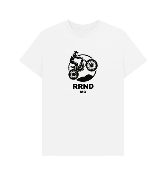 White Printed T-shirt Front