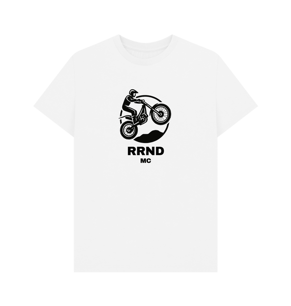White Printed T-shirt Front