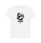 White Printed T-shirt Front