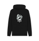 Black Printed Hoody Front