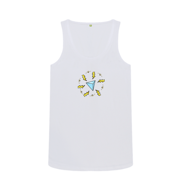 White Volume 1 x Johny Hands Women's Tank Top