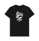 Black Printed T-shirt Front