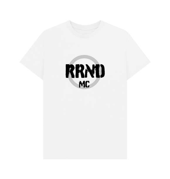 White Printed T-shirt Front