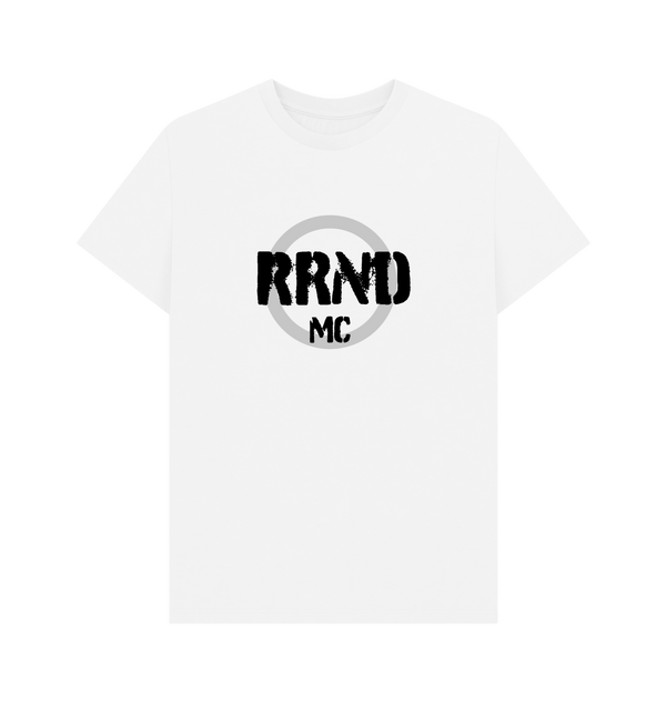 White Printed T-shirt Front