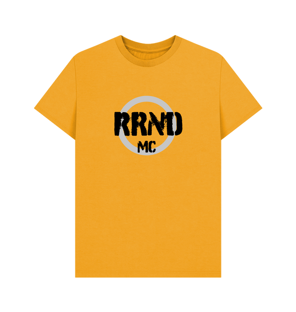 Mustard Printed T-shirt Front
